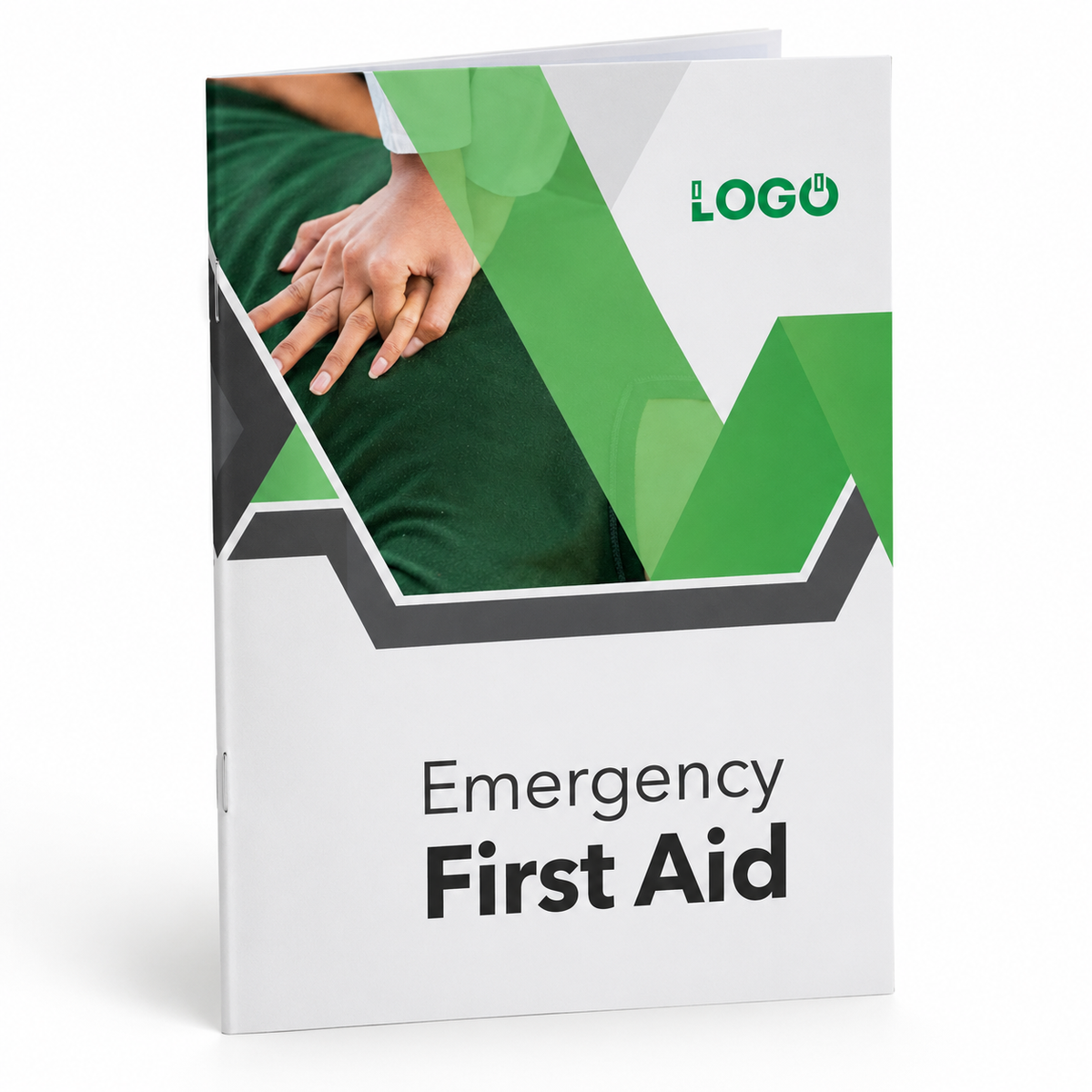 Emergency First Aid Training Manual  - Personalised Cover
