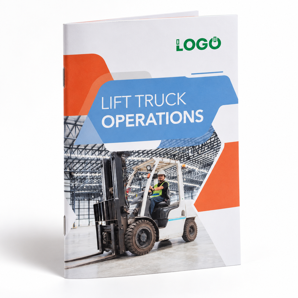 Lift Truck Operations Training Manual  - Personalised Cover